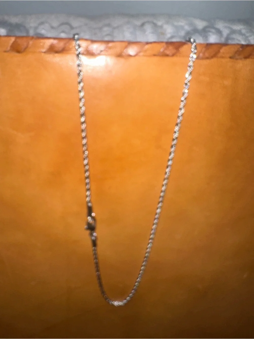 20 inch Sterling Rope Chain Necklace for Men - Silver